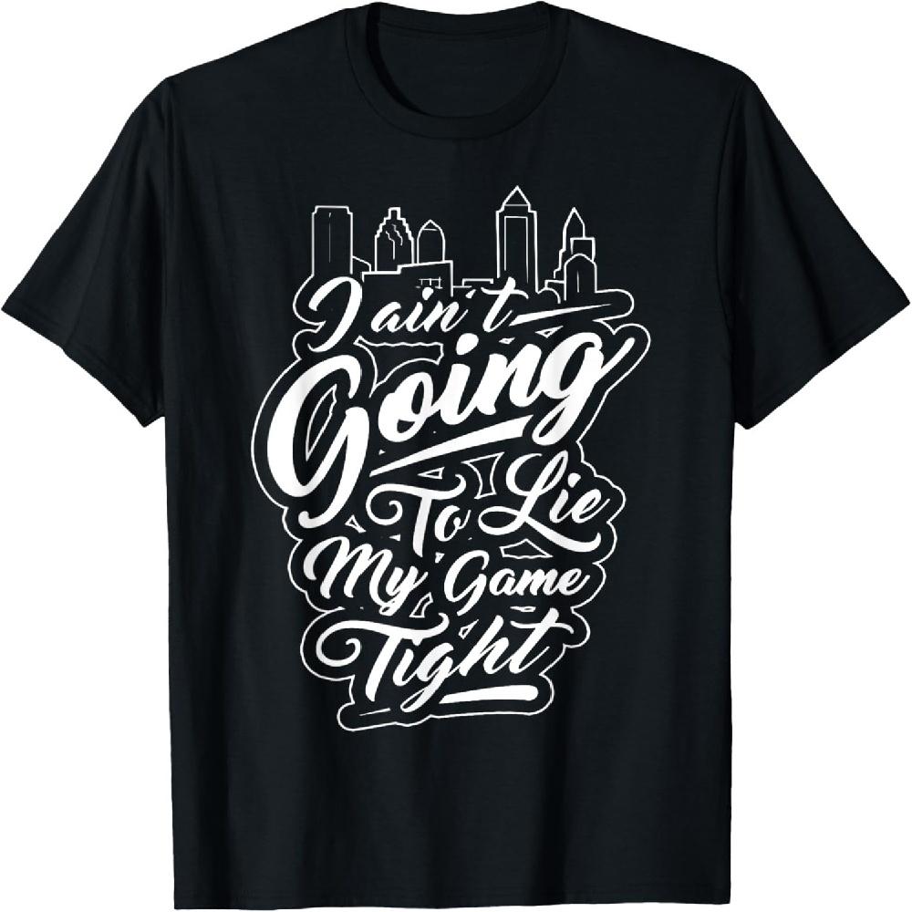 Jeezy I Ain t Going To Lie My Game Tight T Shirt T-Shirt XXXXXL чёрный