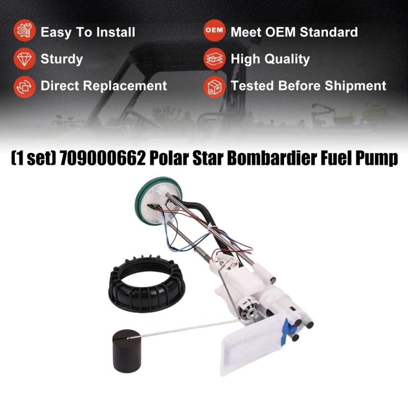 Fuel Pump Assembly 709000662 47-1025 for Defender 500 500R HD5 DPS Fuel Pump Module ATV Accessories Easy Installation