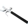 Adjustable Telescopic Anti-Theft Steering Wheel Lock with Window Hammer & Metal U-Lock