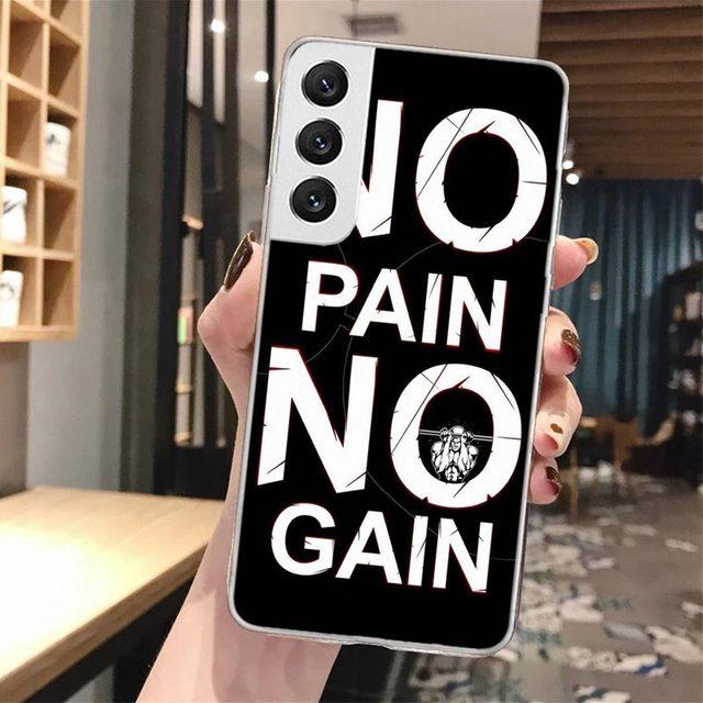 Bodybuilding Gym Fitness měkké pouzdro na telefon Samsung Galaxy M12 M21 M30s M31 M32 Note 20 Ultra 10 Lite 9 8 J4 J6 Plus +M51 M52