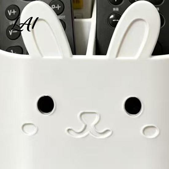 3D Printed Storage Container Remote Control Holder Animal Design Box Desk Organizer for Desk 4-Compartments TV Caddy Desktop