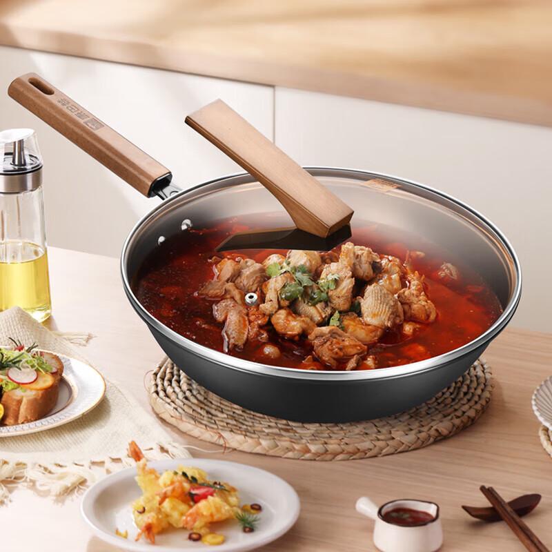 Kombach Chef s Delight Refined Iron Wok 32cm