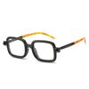 SHAUNA Fashion Square Sunglasses Women Shades UV400 Vintage Rivets Men Punk Clear Gradient Sun Glasses
