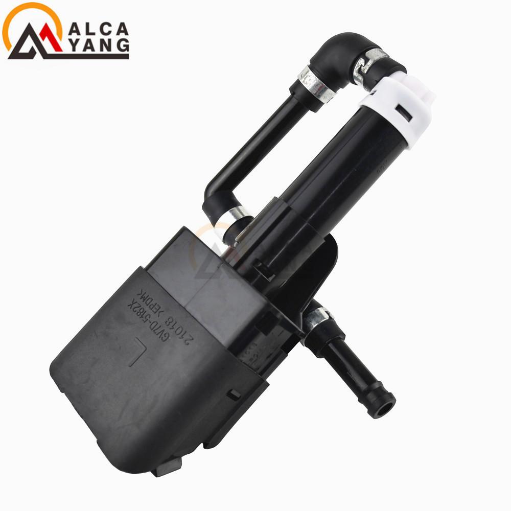 Front Headlight Washer Lift Cylinder Spray Nozzle Jet & Cover Cap For Mazda 6 2009 2010 2011
