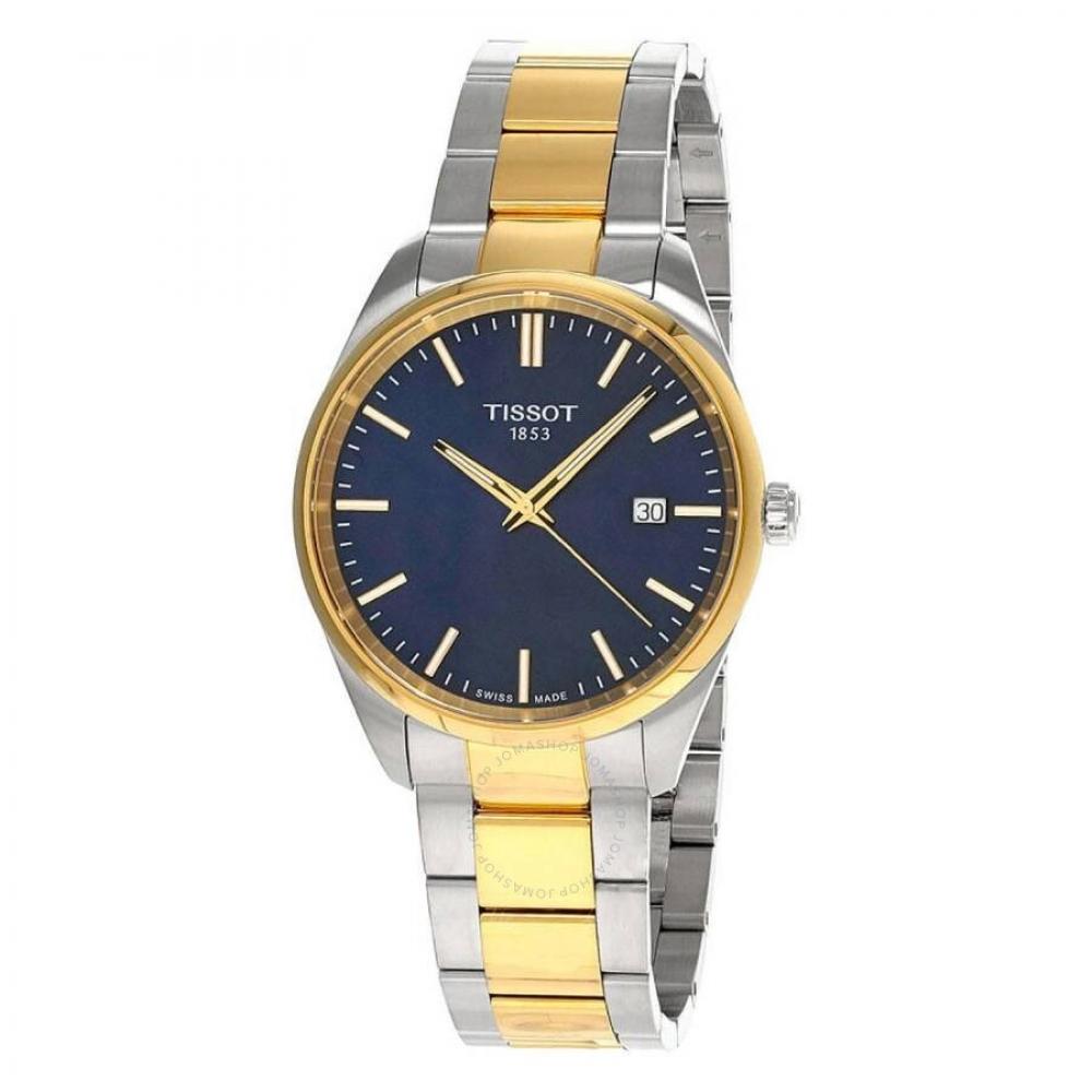 

Tissot Двоколірний чоловічий годинник PR 100 Quartz Blue Dial T1504102204100