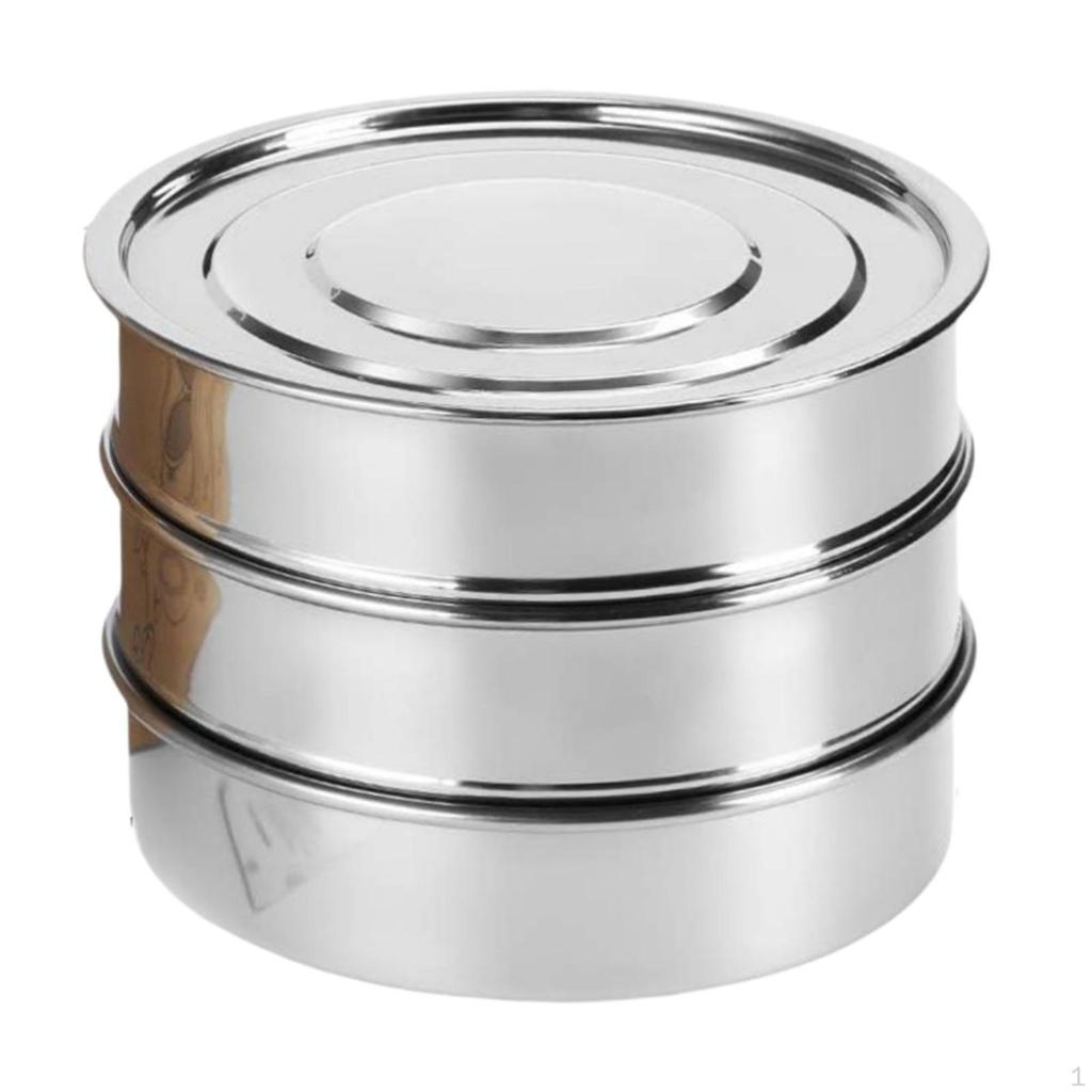 Seed Sprouting Kit In Stainless Steel, Stackable Tray for Plant Growth with Mesh