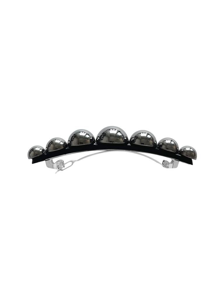 Efor Hairpin Silver Ball Black