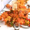 2M Fall Maple Leaves Artificial Garland Fake Plants Autumn Decor Flowers Vine for Thanksgiving Halloween Festivals Wedding Decor