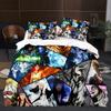 Japan Anime BLEACH Bedding Set Cartoon Comforter Duvet Cover Sets Bed Linen Twin Queen King Single Size Home Decor Kids Kawaii