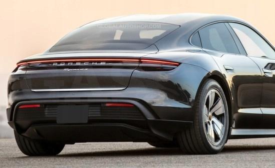 Porsche Taycan - CHROME TRUNK LID STRIP