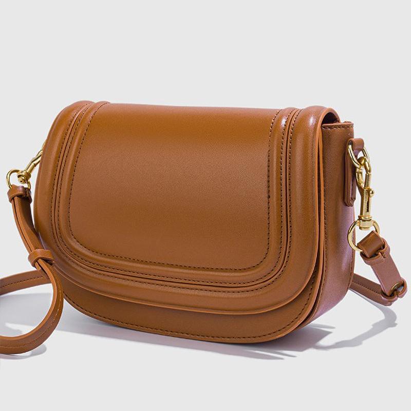 2026 New Women's Bag Wide Shoulder Strap Shoulder Bag Diagal Underarm Bag