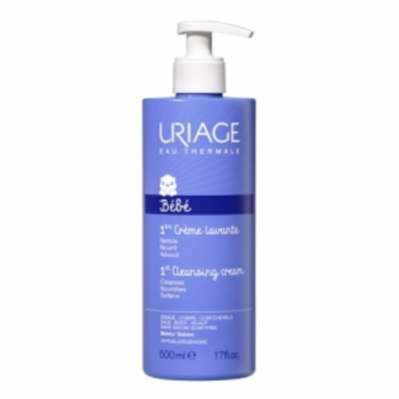 Uriage Bebe Premier Creme Lavante Cleansing Cream 500ml (scalp, Body)