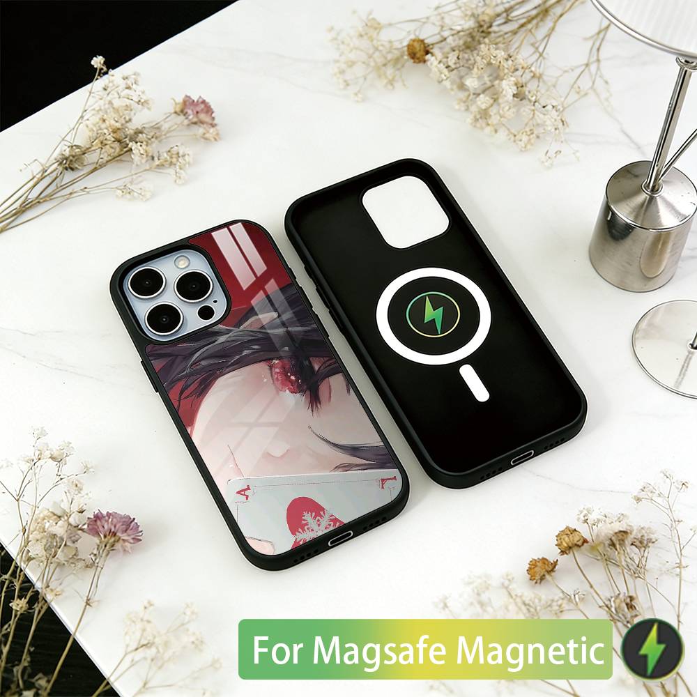 Kaguya sama Love is War Phone Case For iPhone17,16,15,14,13,12,11 Plus,Pro Magnetic with Magsafe Wireless Charging