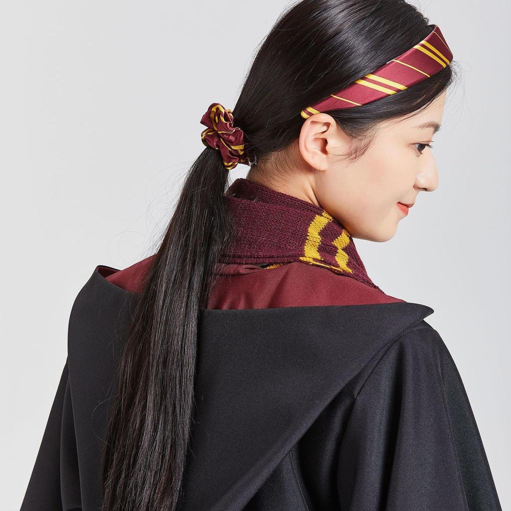 Harry Potter Style Ribbon Headband Gryffindor Magic Hair Accessory Perfect for Cosplay and Parties Set of 1 -