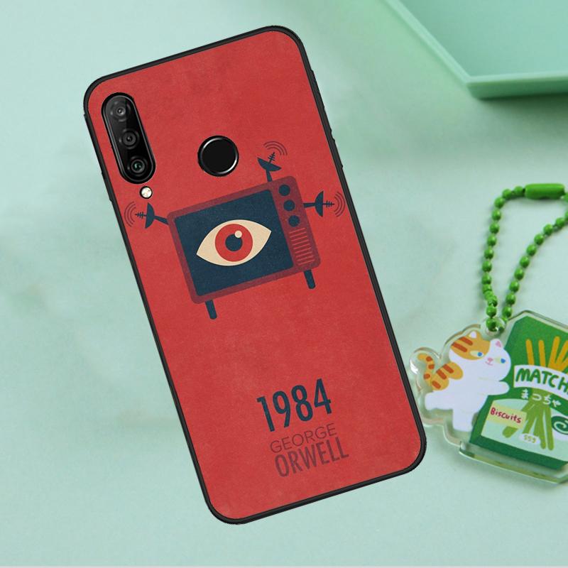 1984 George Orwell For Huawei Nova Y90 Y70 Y60 Y61 Y91 Y72 9 10 SE 12i 12s 11i 5T P60 Pro P20 P30 P40 Lite Case