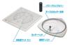 Wave Hobby Tool Series HG Circle Cutter Set (with Mini Low-Adhesion Cutting Mat) for Plastic Models, HT-219