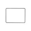 Double-Sided Magnetic Erasable Whiteboard: Ideal for Kids' Handwriting, Teaching, Memo, and Drawing.