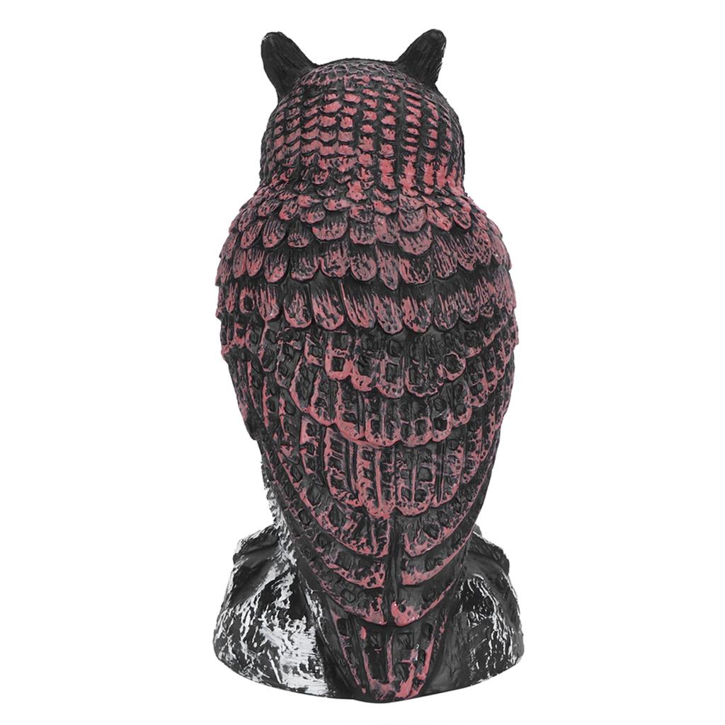 Fake Simulation Owl Statue Decoration Outdoor Garden Plastic Repeller Hunting Decoy1020?1