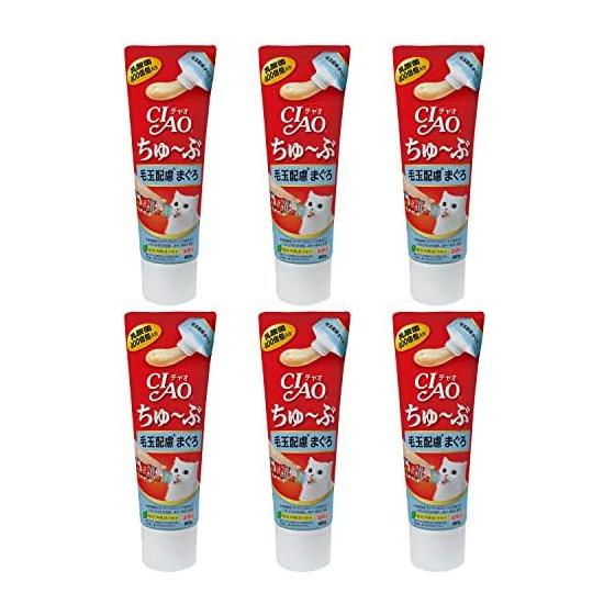 CIAO Chubu Anti-pilling Tuna 80g Set of 6
