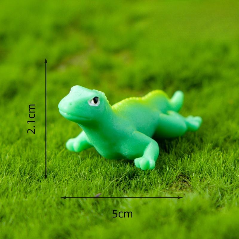 Micro-landscape Ornaments, Simulated Lizards and Frogs, Garden Landscaping, Car Accessories, Resin Craft Decorative Small Ornaments