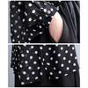 Bequemes Chiffon-Shirt mit Punkten für Damen im Frühsommer, Langarmshirt, modische Damenbekleidung