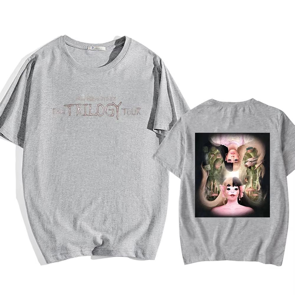 Melanie Martinez Singer Printing T-shirts 2025 The Trilogy Tour Graphic Tee-shirt Cotton Men/Women Summer Tshirts Funny Tee Tops