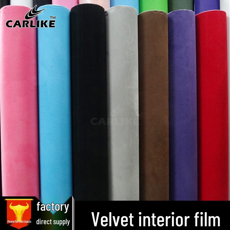 Velvet Car Color Change & Protection Film - PVC Interior Flocking Sticker
