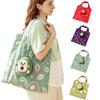 Foldable Folding Shopping Bag Reusable Shopping Handbag Portable Grocery Bag Daily Carry