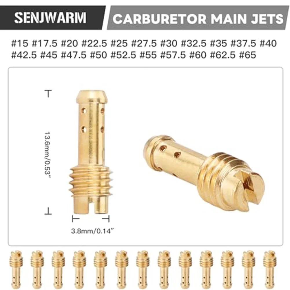 Optimieren Sie die Leistung Ihres Motors mit dem 21-teiligen Vergaser-Jet-Pilot-Kit für MIKUNI VMTMTMX VM22210 AX100 EN