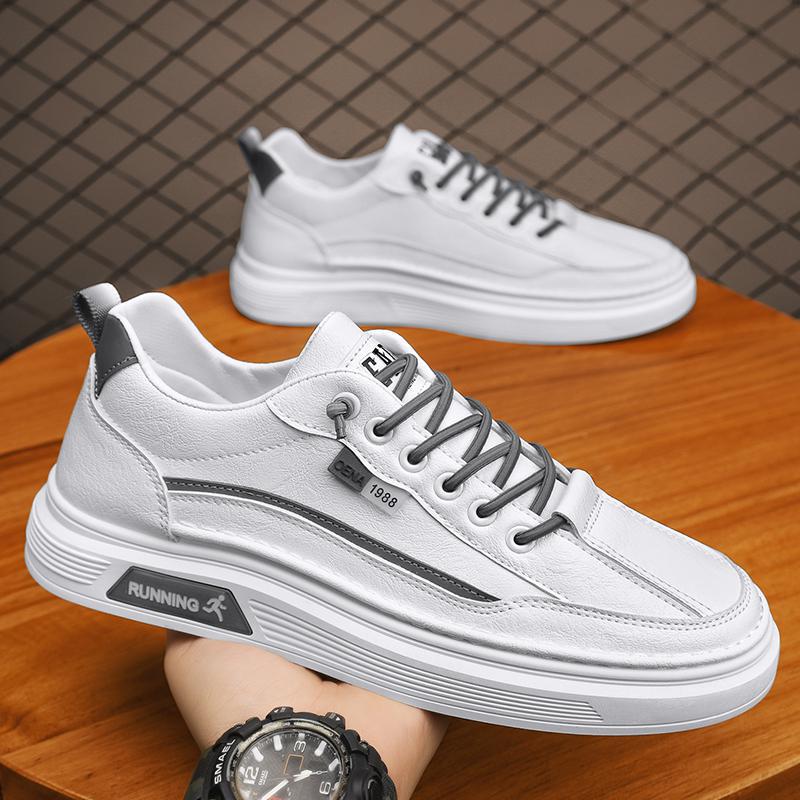 Autumn 22-year-old new casual sports board shoes, student youth leather trendy shoes