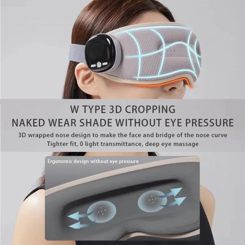 Eye Massager Relieves Fatigue, Eye Mask Charges, Hot Compress Soothes Eyes, Sleep, Electric Eye Protection Device