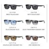 New Sunglasses For Men And Women Square Anti-Ultraviolet Sunglasses Large Frame Fashion Eyewear