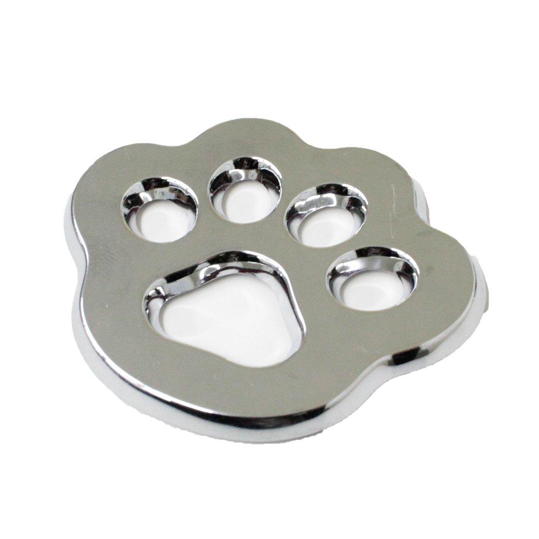 [AWESOME] Emblem accessory charm Paw ASCM-019 серебряный