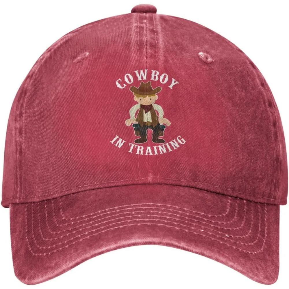 Hüte für Männer Baseballkappe Cowboy in Ausbildung Sommerhut für Herren Outdoor-Kappen Einheitsgröße Hüte für Frauen