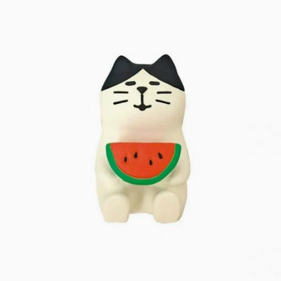 Japanese ZAKKA Edible Watermelon Cat Toys - Cute Summer Photography Miniatures