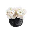 Flower Hairpin Women Spring Clip Headdress Hairgrips Cover Net Vintage Korean Bun Snood  Female
