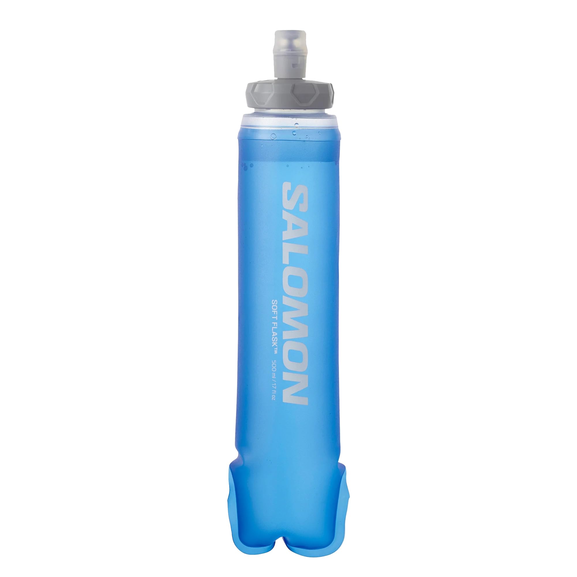 

Salomon Soft Flask Hydration 2022 Free Clear Blue 500ml/17oz 42 Bottle, Model, Foldable, Portable, LC1916000, (2022 Model)