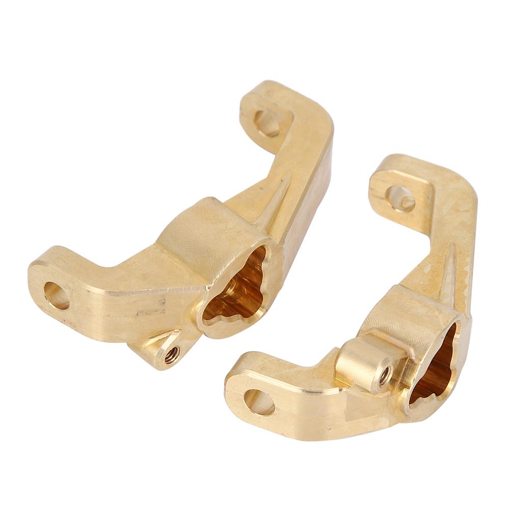 2pcs Brass Front C Hub Caster Mounts RC Accessories Fit for Redcat Gen8 Scout II 110 Crawler