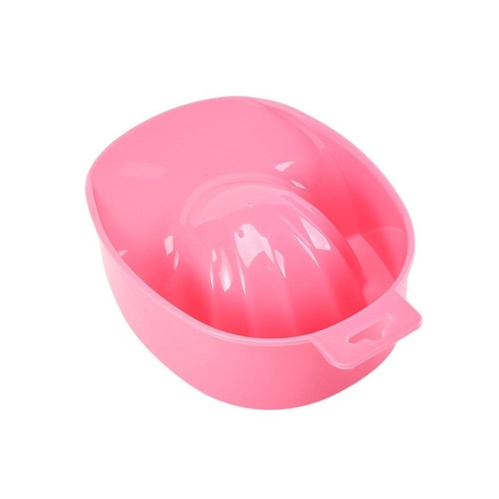 Plastic Nail Art Remover Bowl DIY Style Bath Treatment Manicure Hand Soak Bowl Remover Container Hand Wash Nail Soaking Tray
