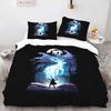 2/3 Piece Cute Magical Boy Cartoon Magic Academy Bedding Set 3D Printed 100% Polyester Children Bedroom Student Dorm Ideal Gift
