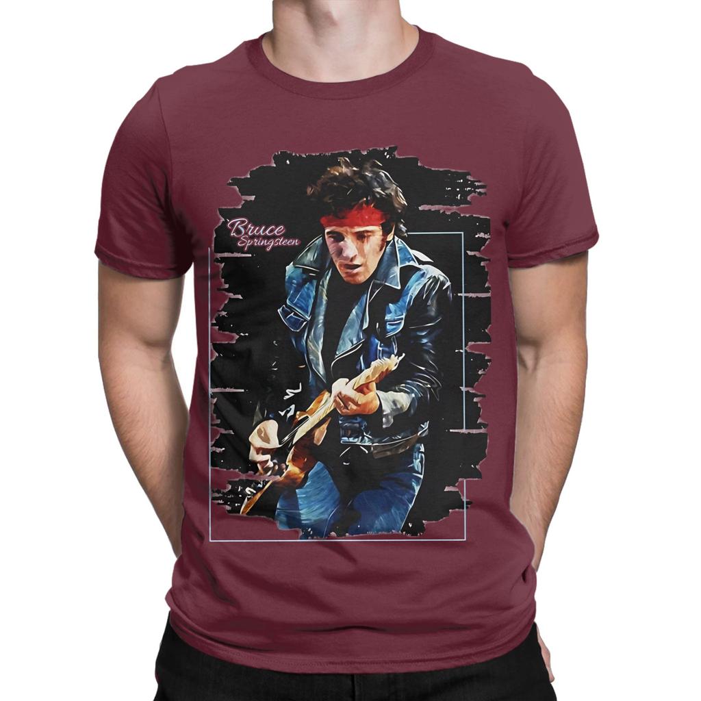 Music Bruce Springsteen Funny 100 Cotton Tshirt Bruce Springsteen Tops Tees For Unisex