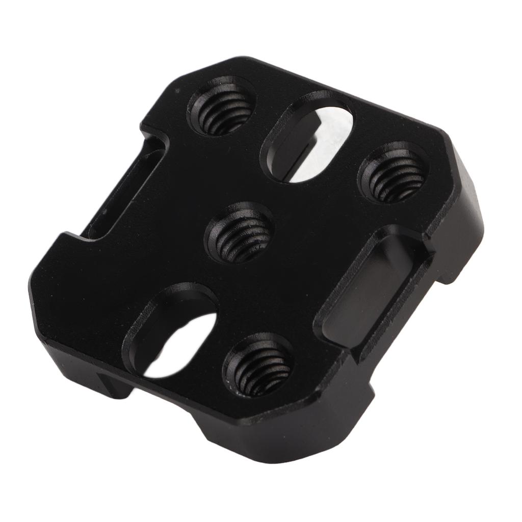 Adaptor Montură Cold Shoe cu Orificiu Șurub 1/4 inch Cataramă Curea de Umăr pentru Cage Cameră Flash