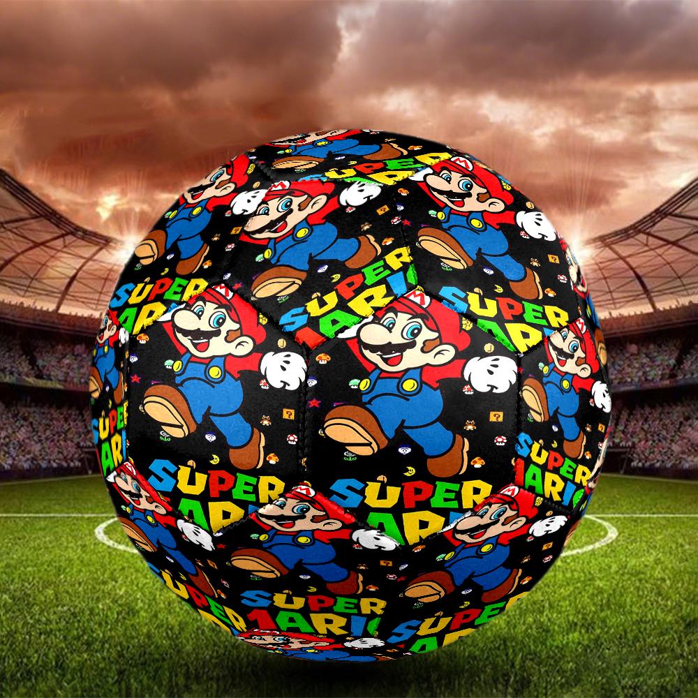 Mario Theme Size 5 Soccer Ball, Suitable for Both Indoor and Outdoor Matches, a Gift Suitable for Everyone.