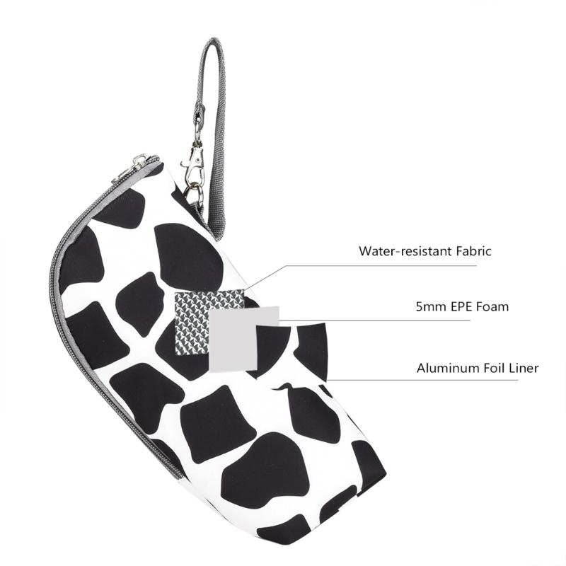 Portable Milk Bottle Bag for Baby Convenient Feeding Lightweight Bottle Holder Storage Pouch Stroller Bottle Organiser