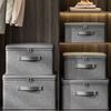 Stackable Waterproof Storage Boxes-Multi-Purpose Organizers forCloset,Bedroom,KitchenOffi,Ideal for Toys,Books,Clothes Storage