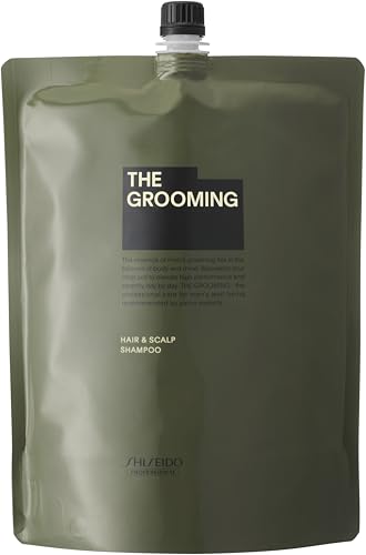 THE GROOMING Мужской шампунь, аромат хиноки, Shiseido Professional, салонный эксклюзив (Сменный блок 1800 мл)