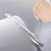 Silver-Plated Star-Studded Women's Bracelet - Fashionable, Elegant, and Versatile Design