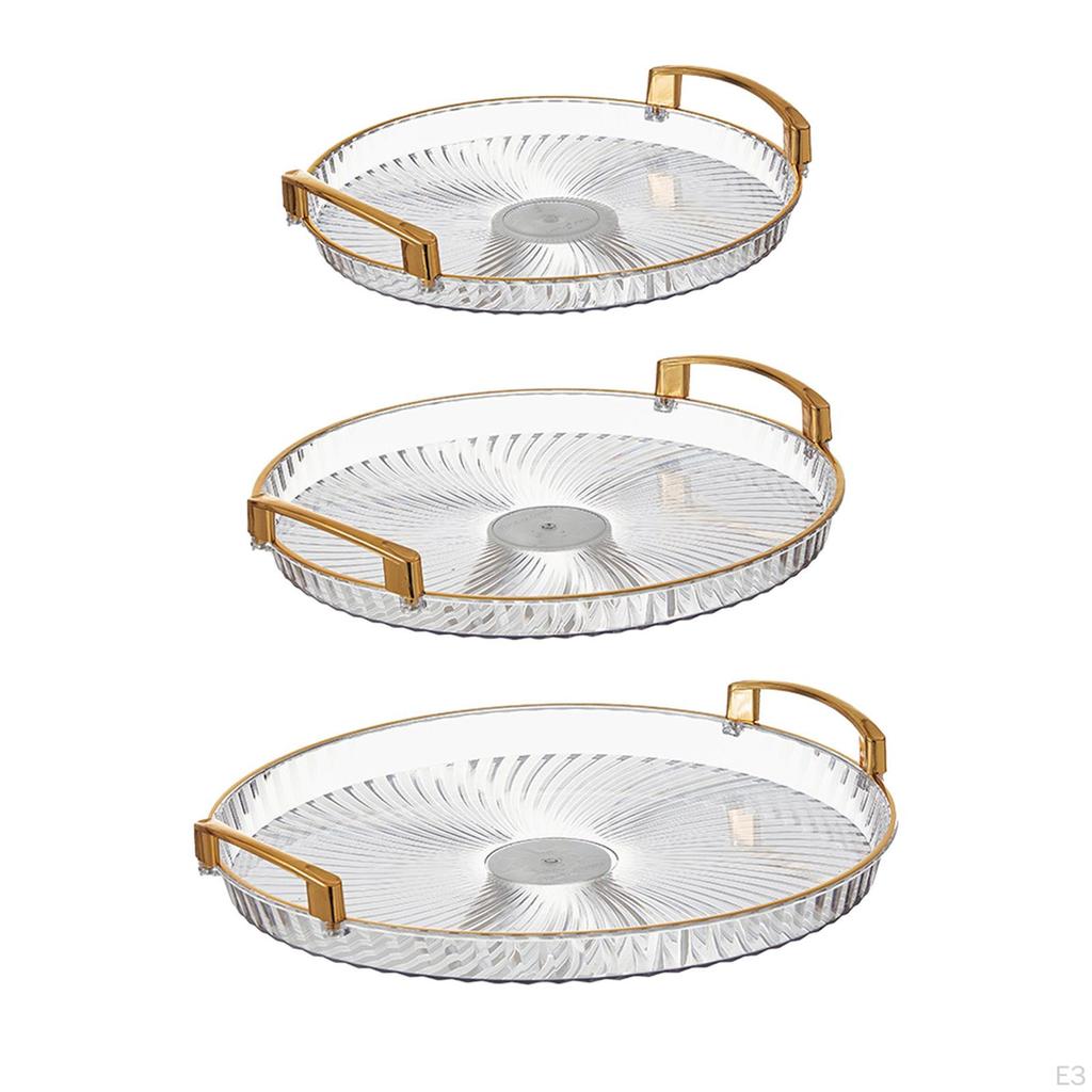 Clear Platters for Serving Snacks and Desserts at Celebrations