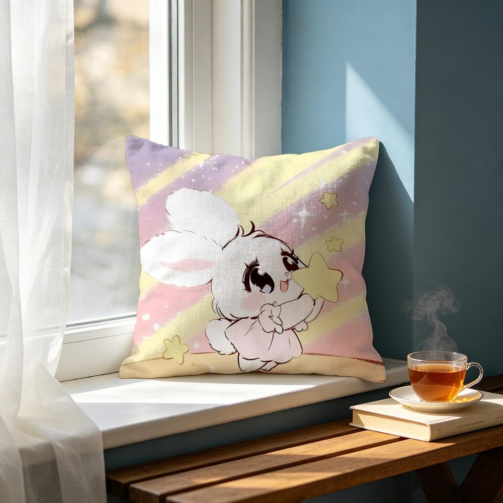Cute SStarry Eyed Animaling Cushion Cover Cushion Cover Set Pcs X X X Pillowcase Decorative Sofa Home Decor