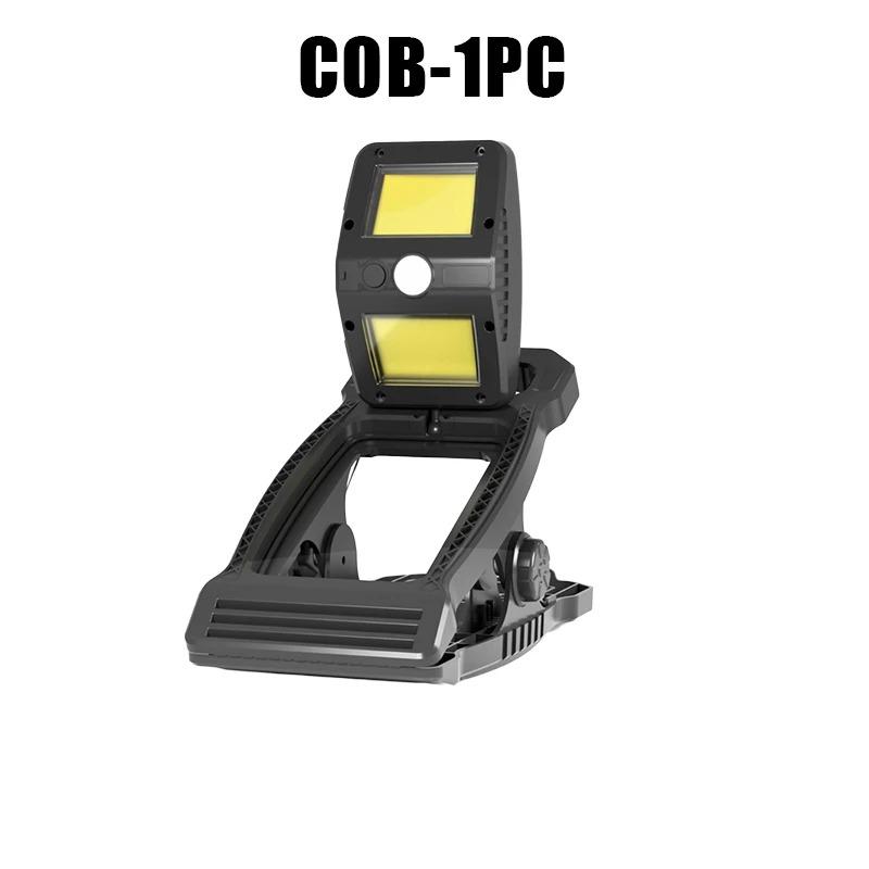 Camping Clamp Lights Solar Motion Sensor Lights Waterproof Outdoor Lights 360° Adjustable Lights Portable Safety Lights